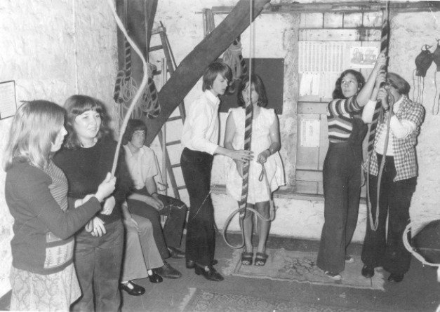 St Mary le Wigford Ringers 1970's